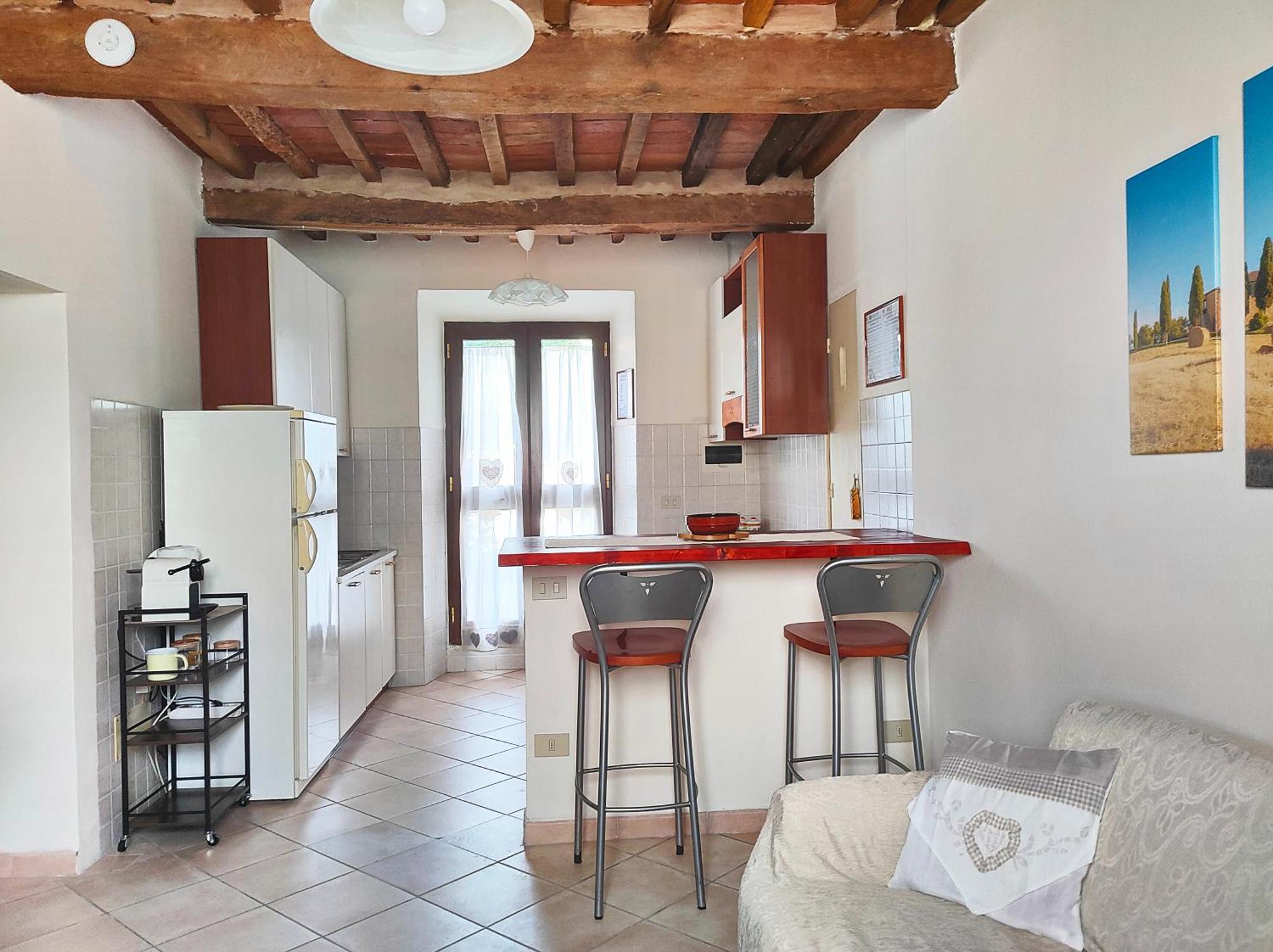 La Casina Di Colle - Appartamento Rustico Sulle Colline Di Pisa Casciana Terme Extérieur photo